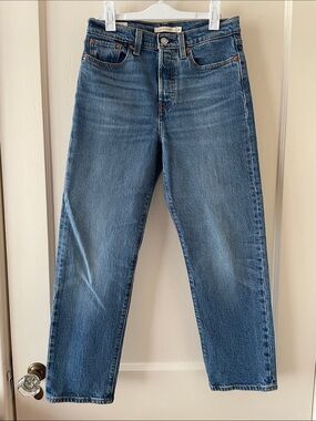 NWOT Levi's Wedgie High Waist Straight Leg Jeans (Jive Sound) Size 26